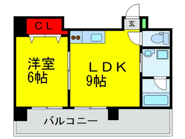 シティ－コ－ト南瓦町Ⅱの物件間取画像